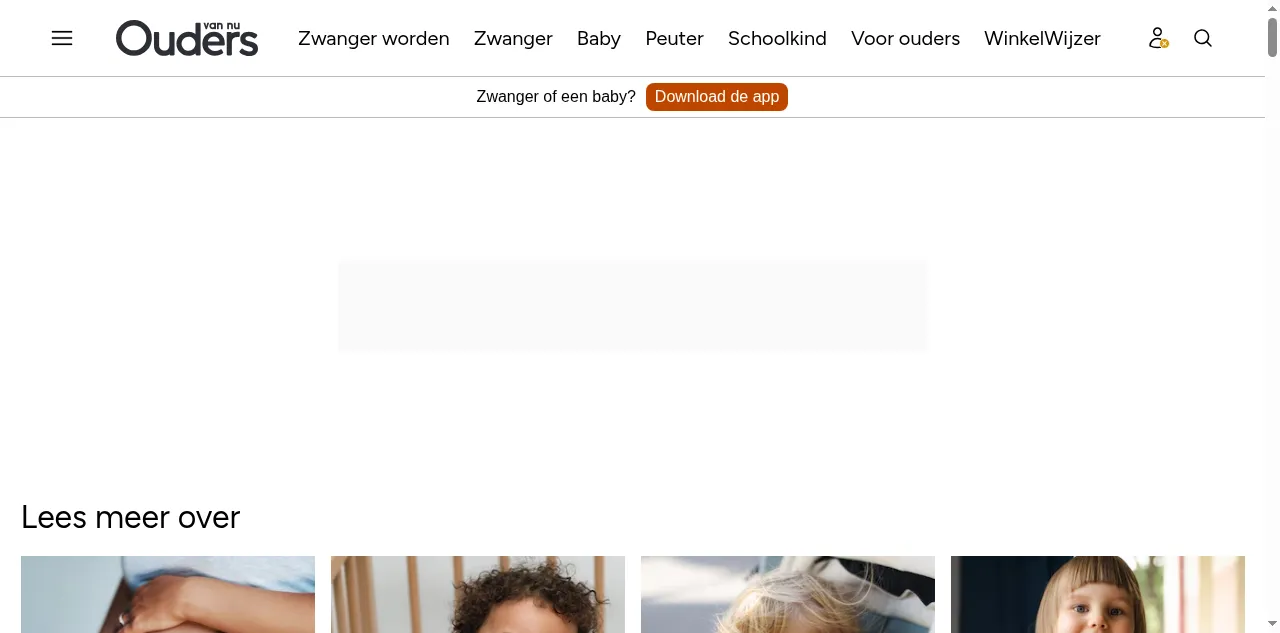Preview of oudersvannu.nl