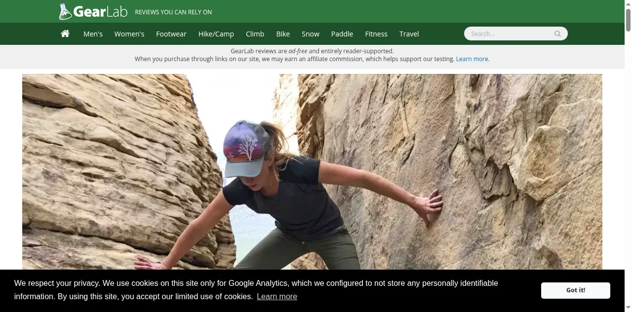 Preview of outdoorgearlab.com