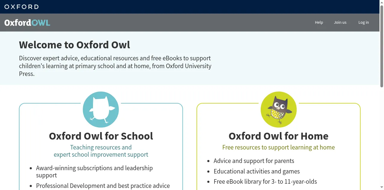 Preview of oxfordowl.co.uk