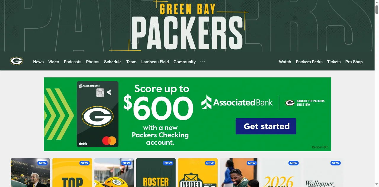 Preview of packers.com