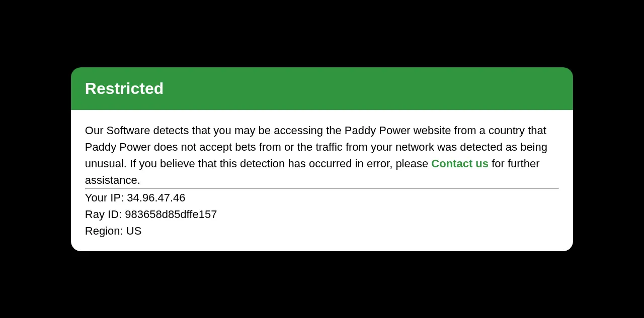 Preview of paddypower.com