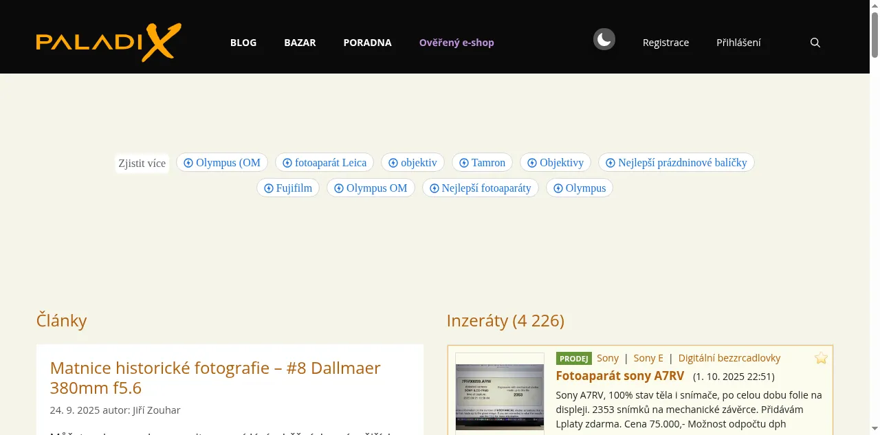 Preview of paladix.cz