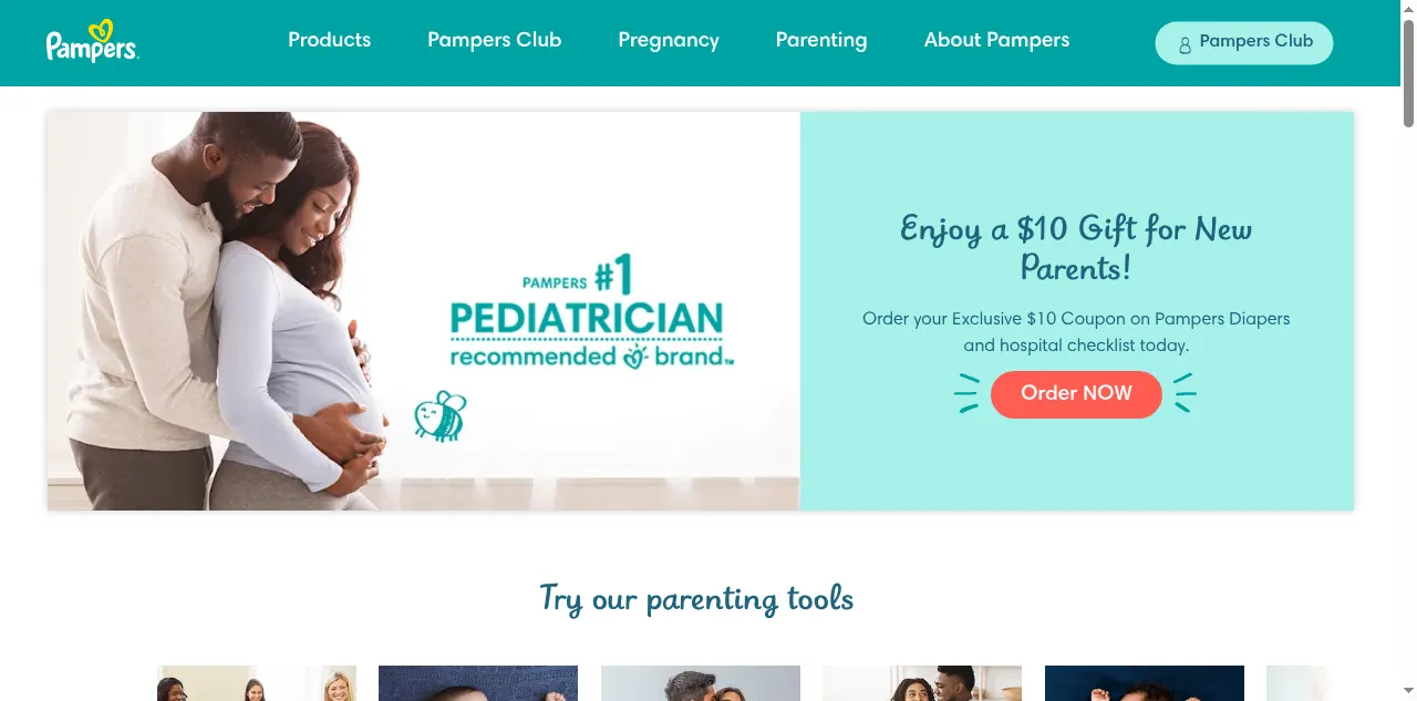 Preview of pampers.ca