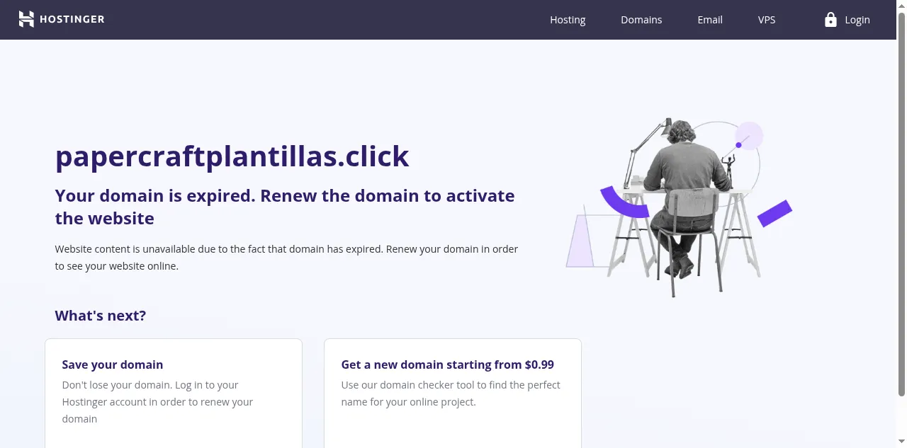 Preview of papercraftplantillas.click