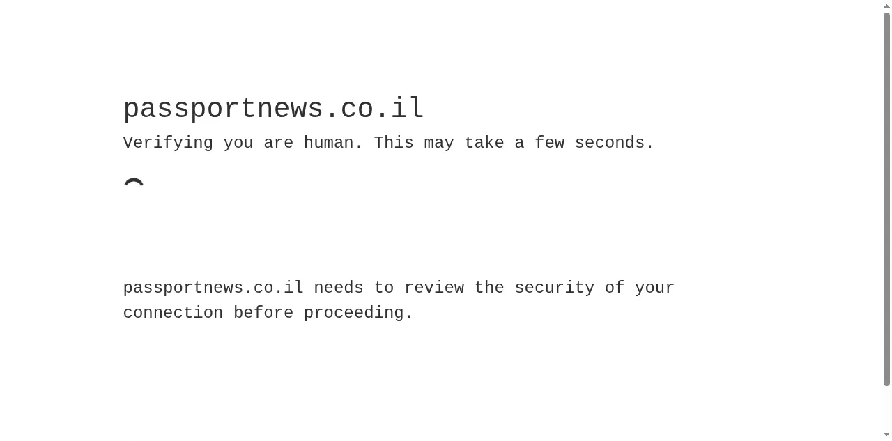 Preview of passportnews.co.il