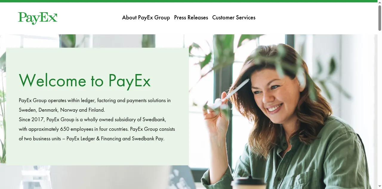 Preview of payex.com