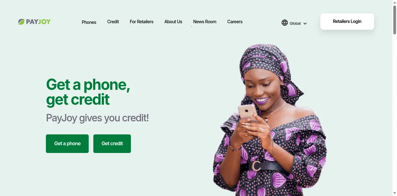 Preview of payjoy.com