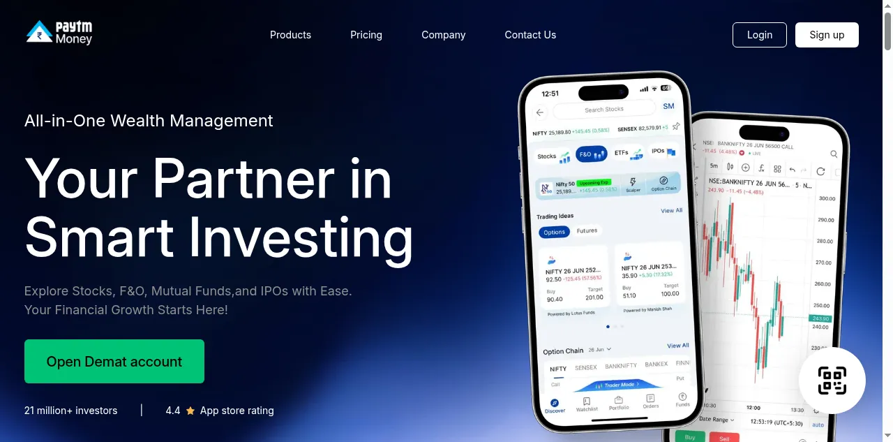 Preview of paytmmoney.com