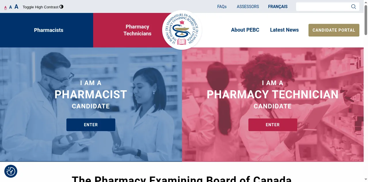 Preview of pebc.ca