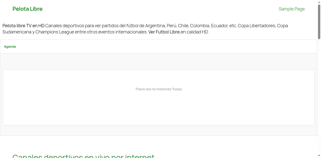 Preview of pelotalibrehd.pe