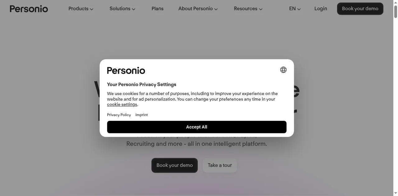 Preview of personio.com