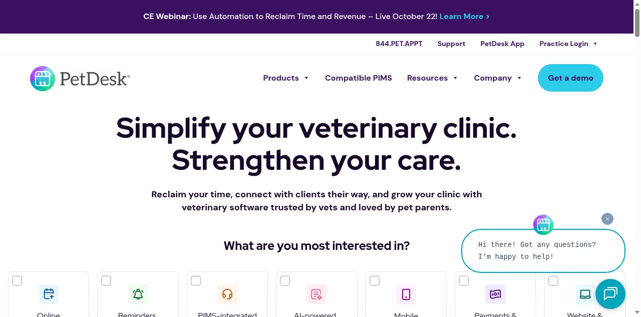 Preview of petdesk.com