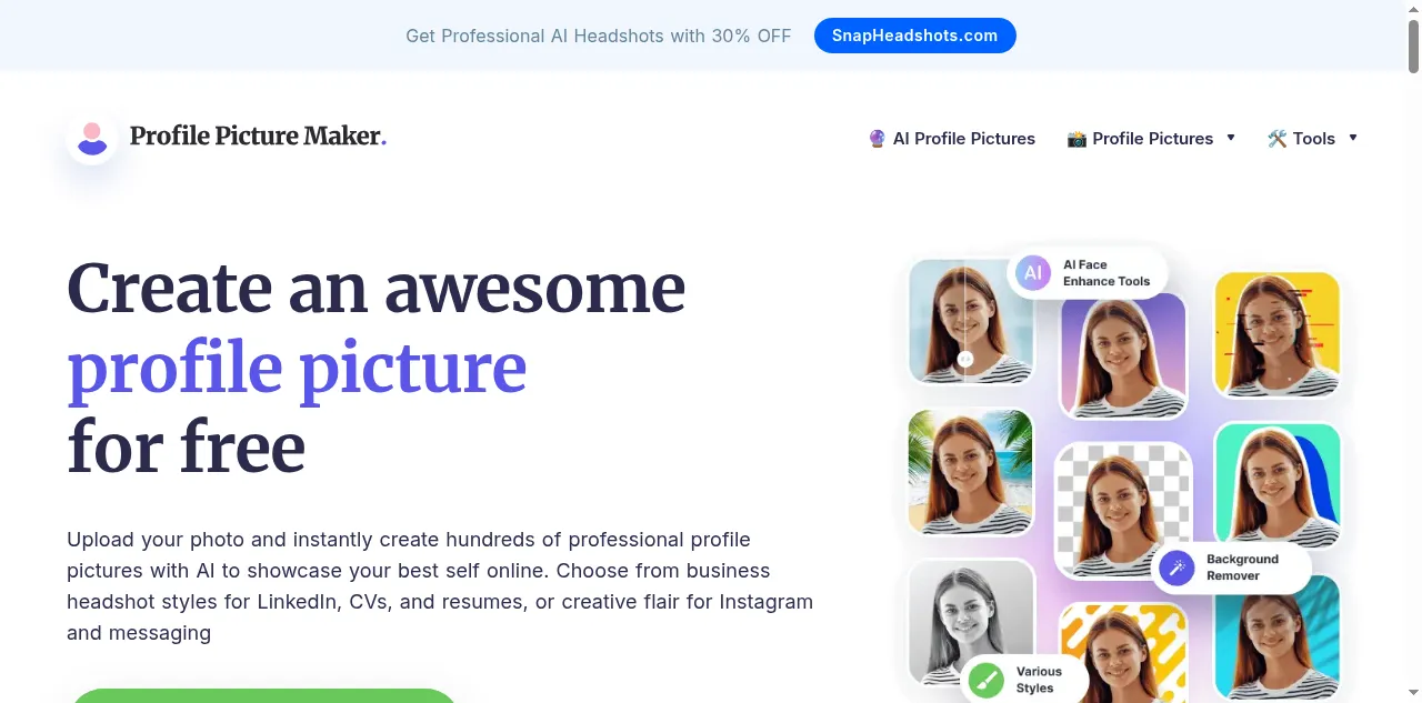 Preview of pfpmaker.com