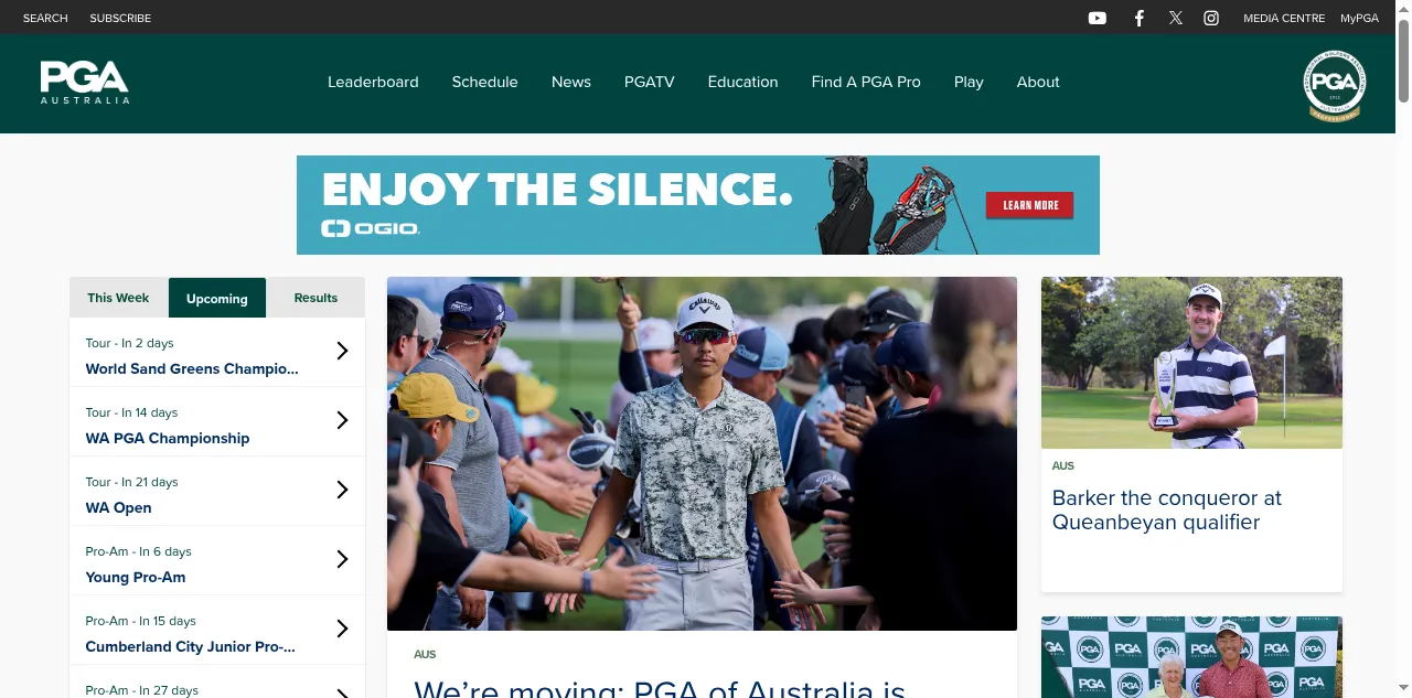Preview of pga.org.au