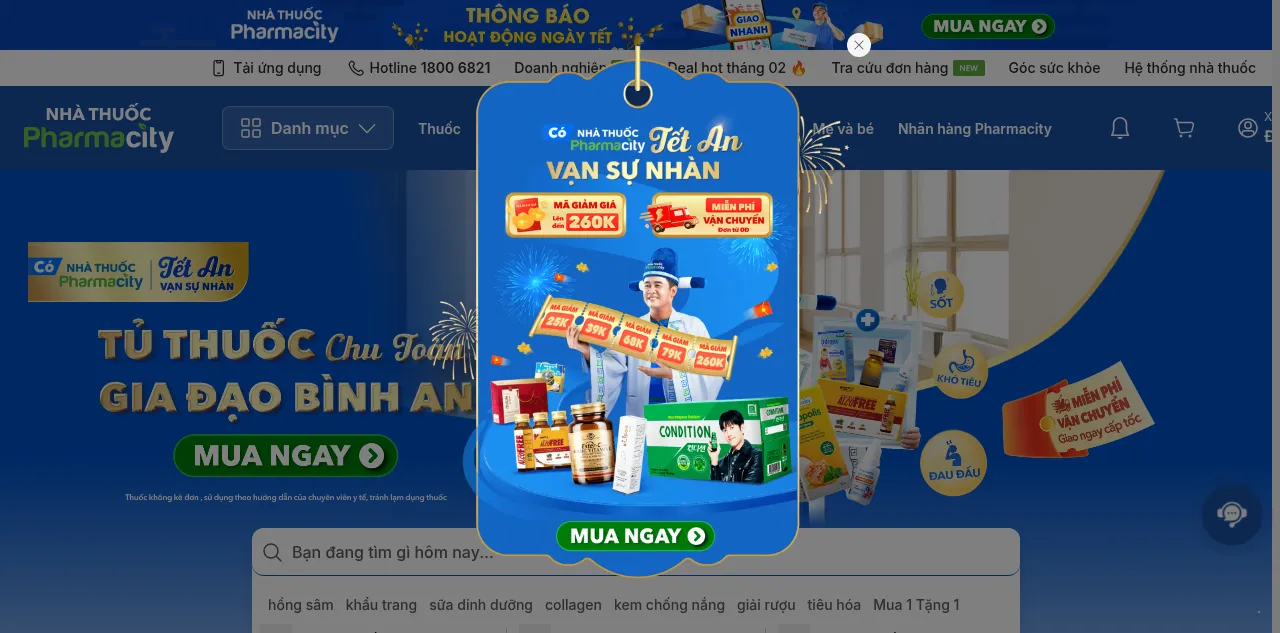 Preview of pharmacity.vn