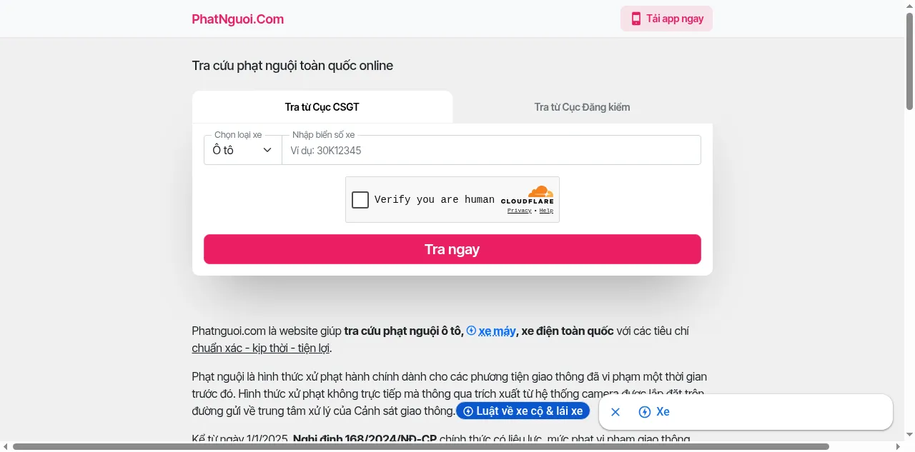 Preview of phatnguoi.com