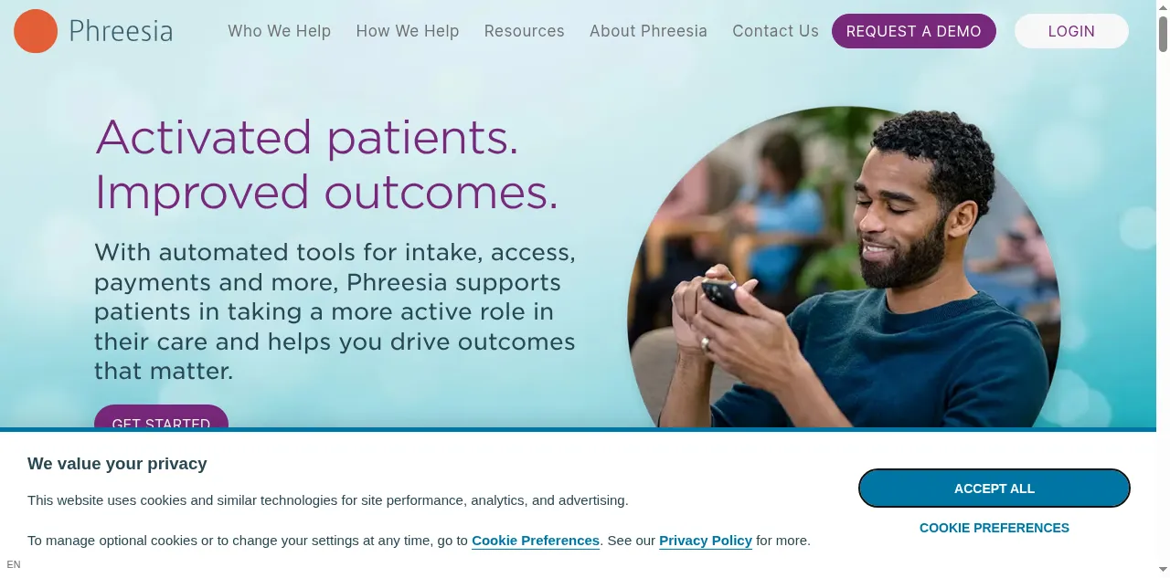 Preview of phreesia.me