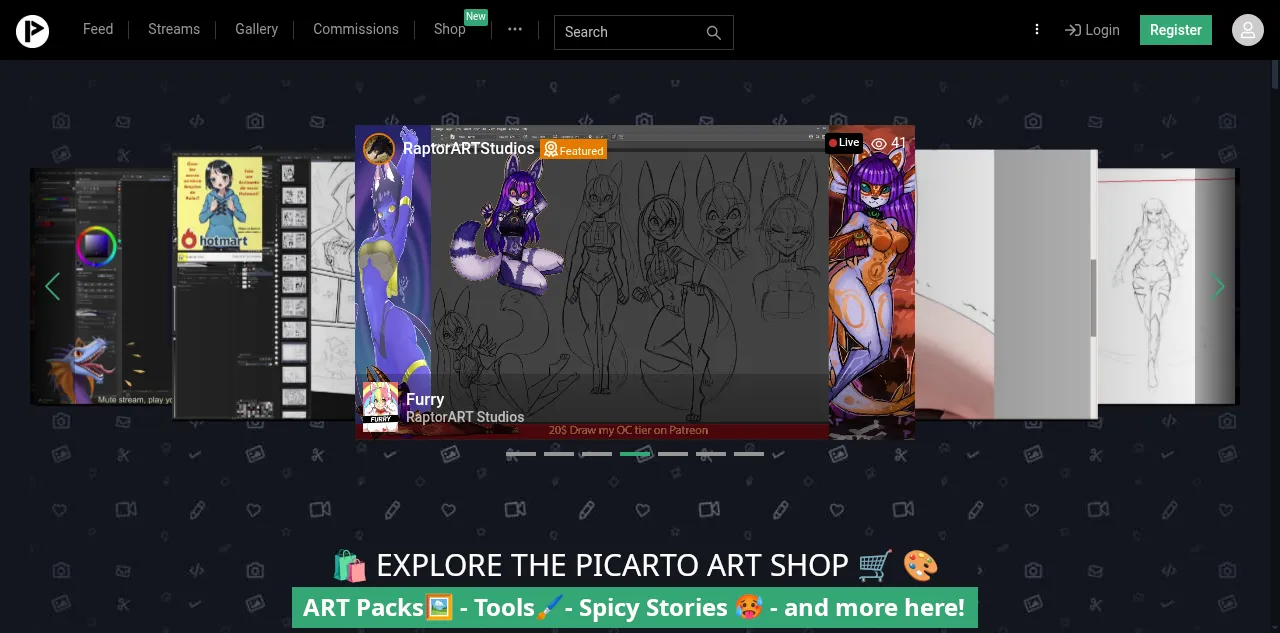 Preview of picarto.tv