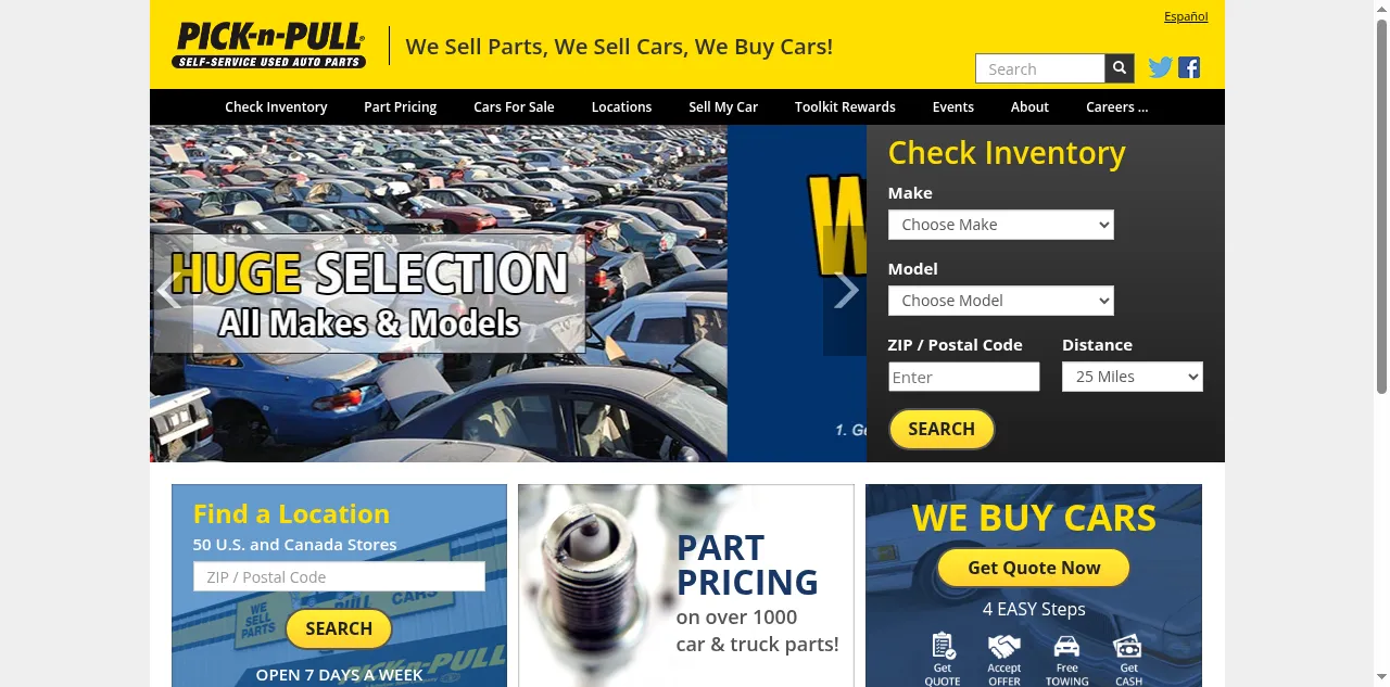 Preview of picknpull.com