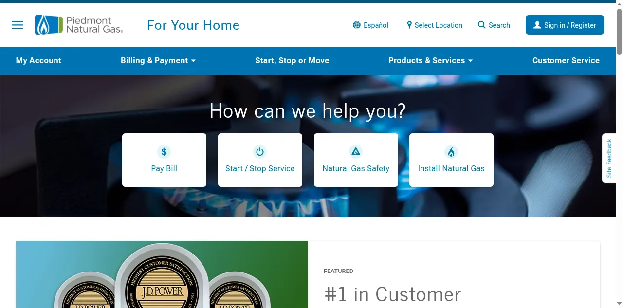 Preview of piedmontng.com