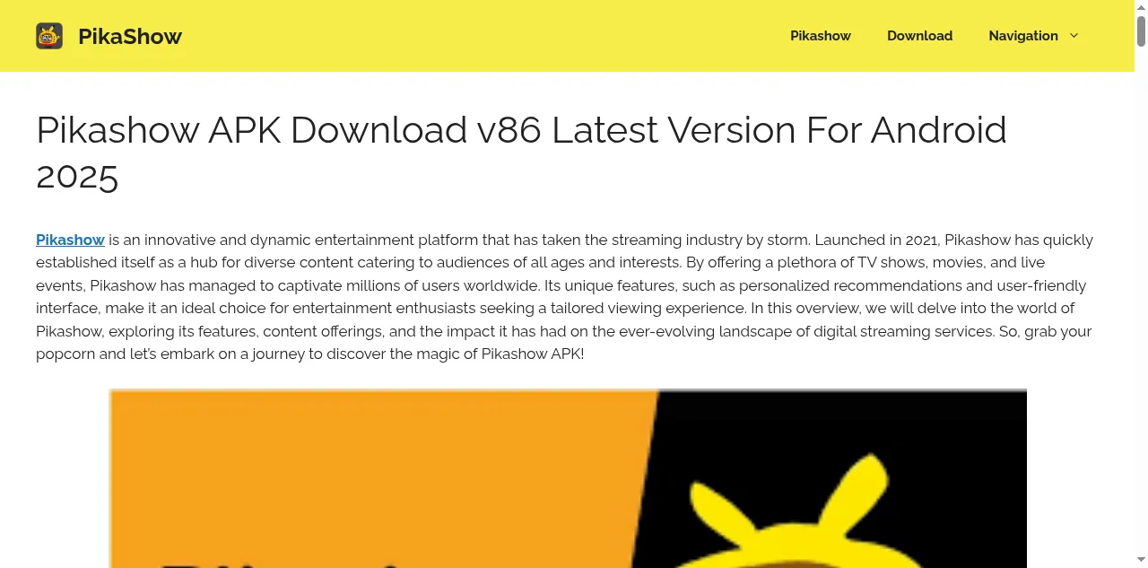 Preview of pikashow.com.co