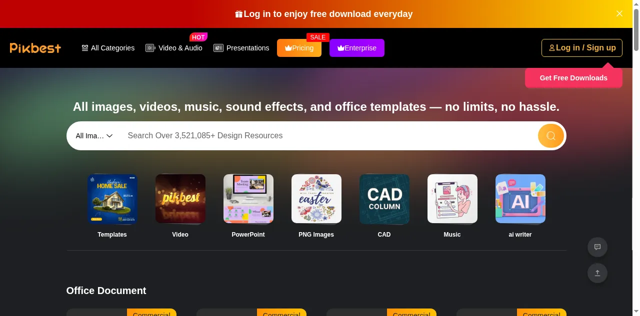 Preview of pikbest.com