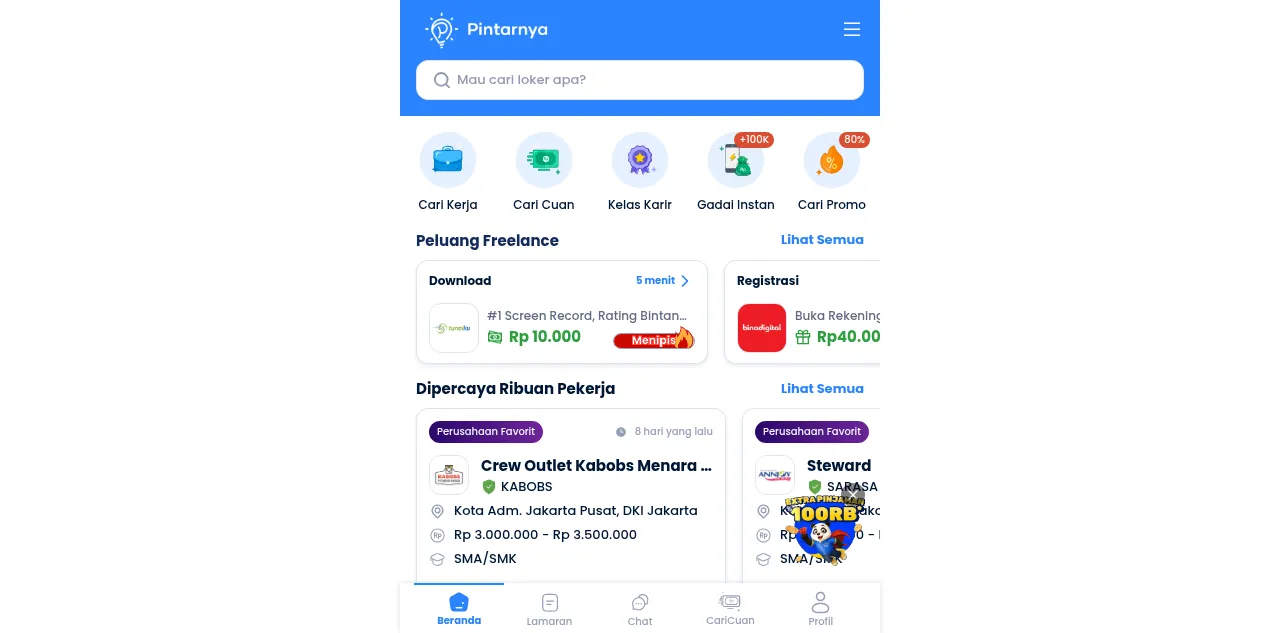 Preview of pintarnya.com