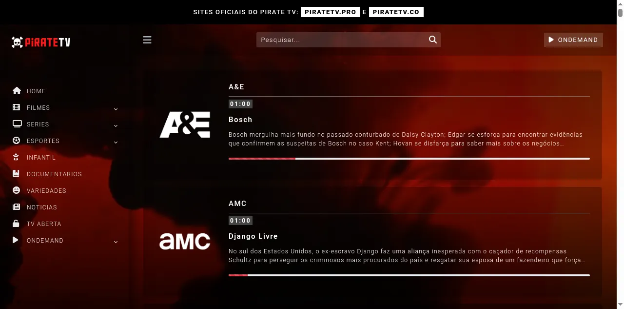 Preview of piratetv.pro