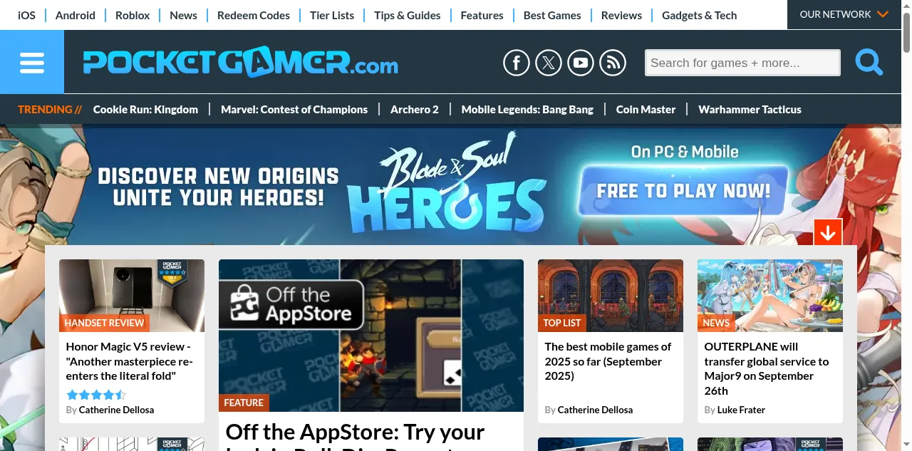 Preview of pocketgamer.com