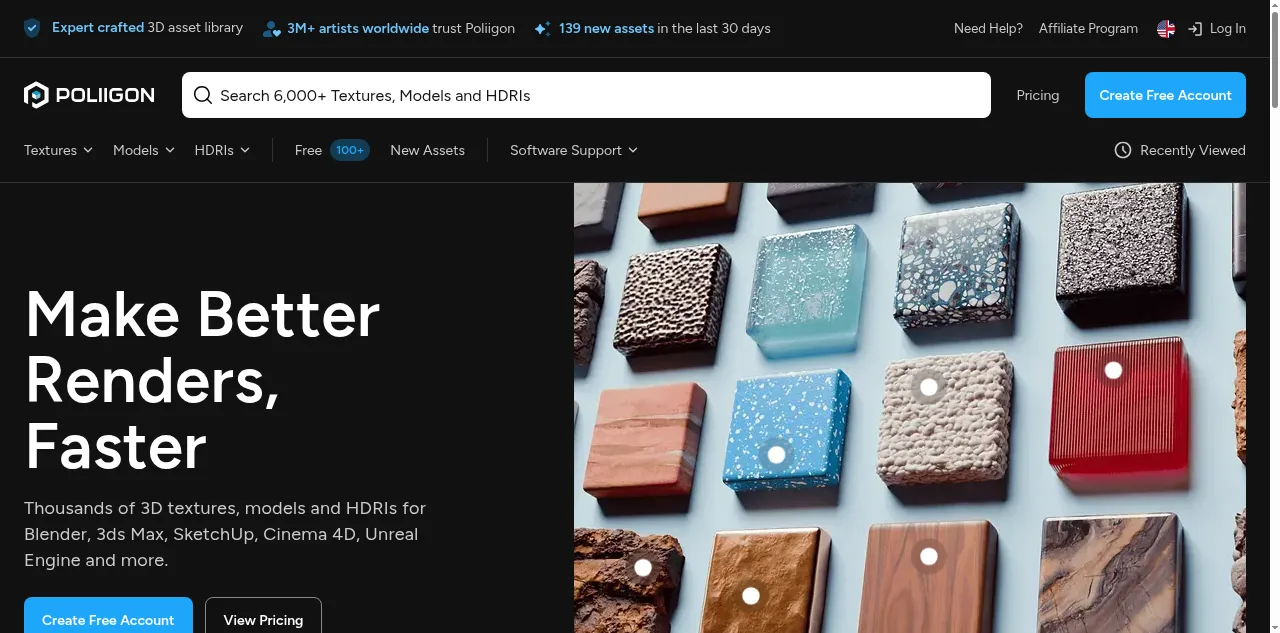 Preview of poliigon.com