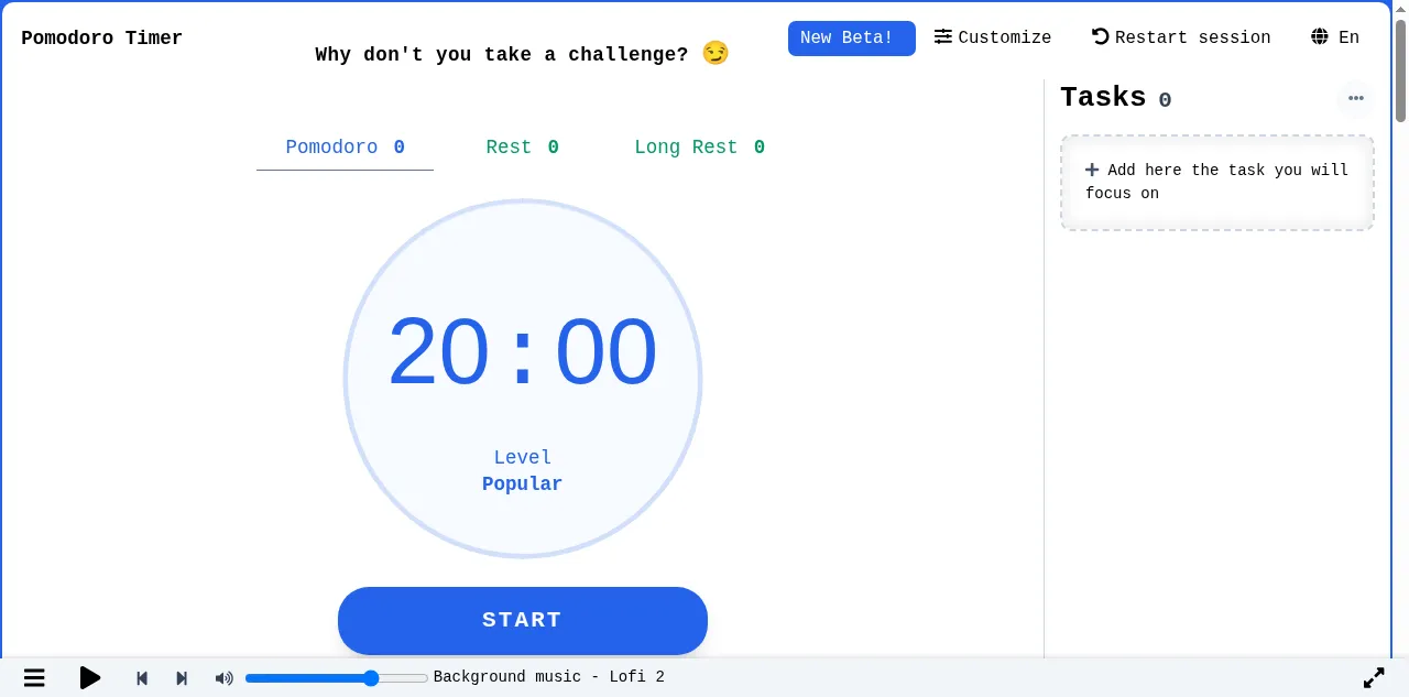 Preview of pomodorotimer.online