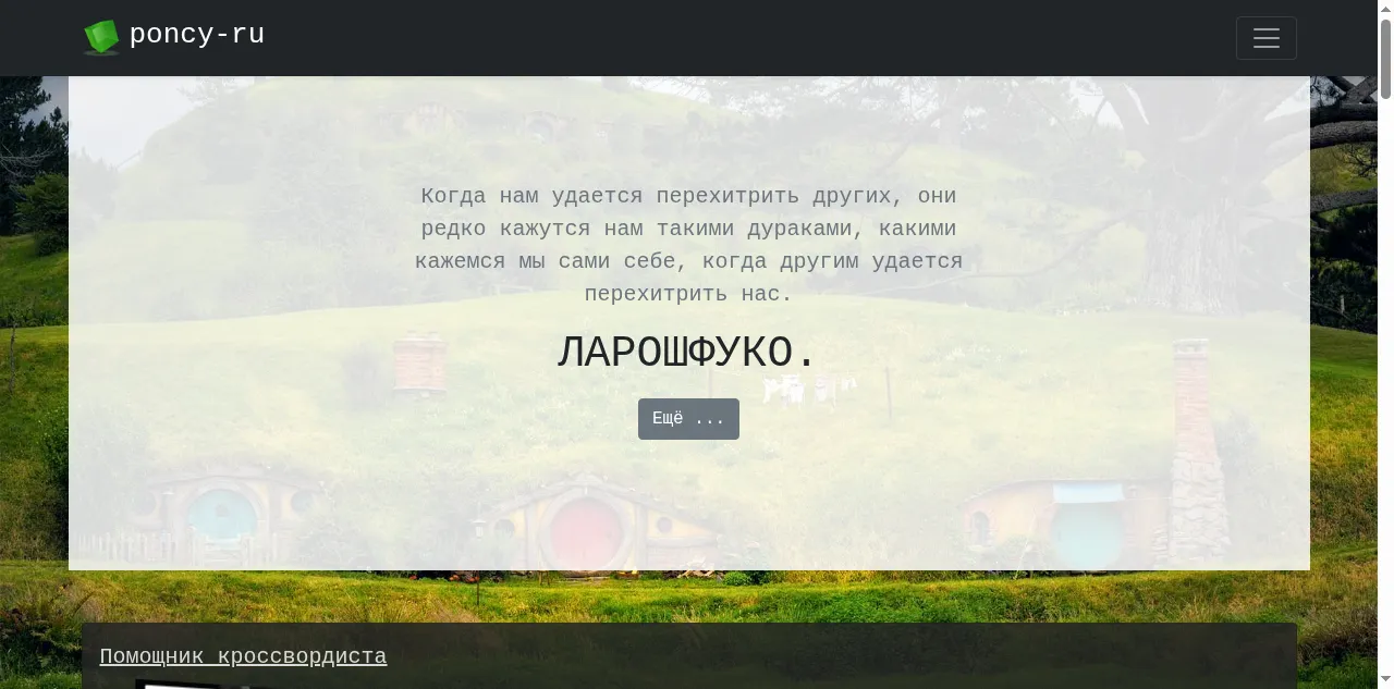 Preview of poncy.ru