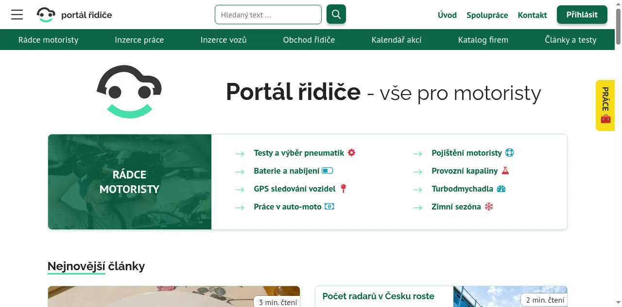 Preview of portalridice.cz