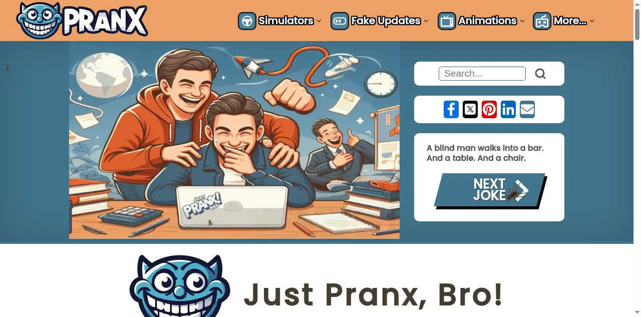 Preview of pranx.com