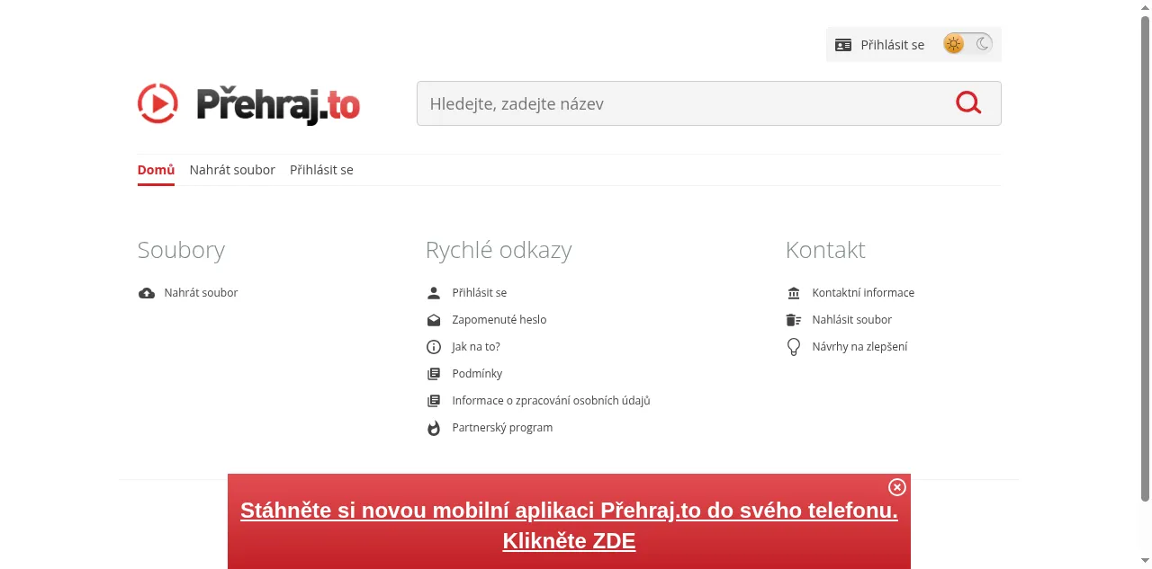 Preview of prehrajto.cz