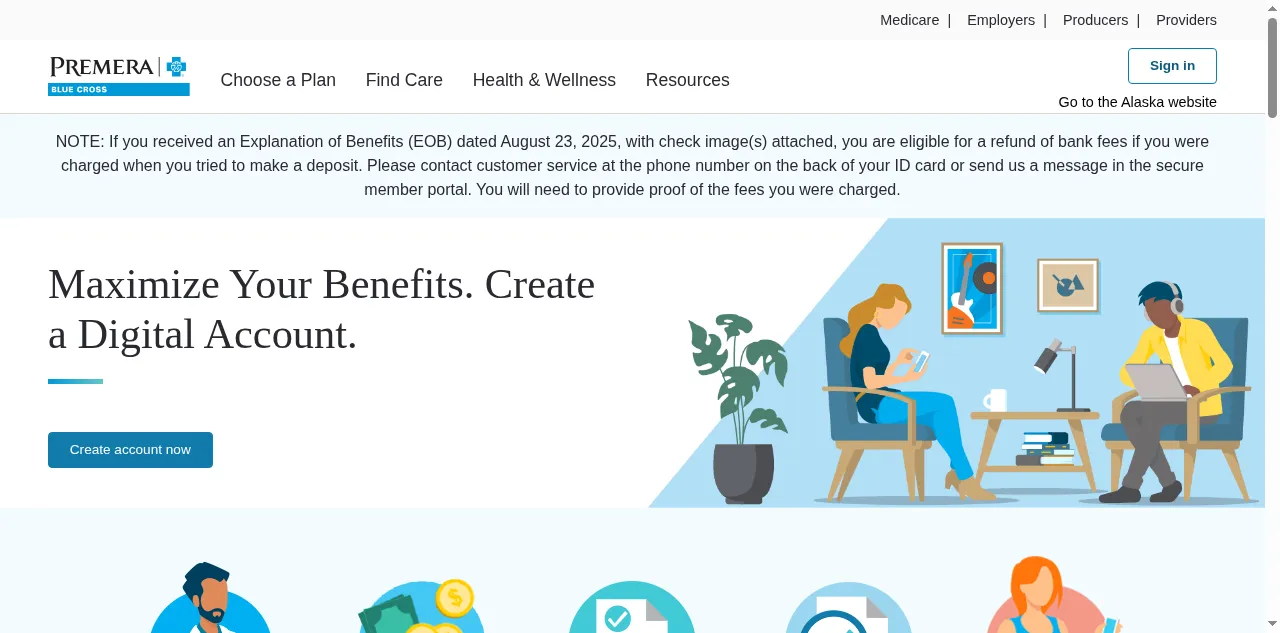 Preview of premera.com