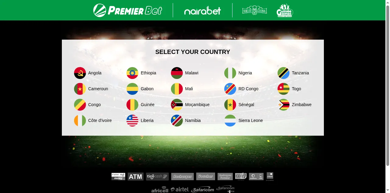 Preview of premierbet.com