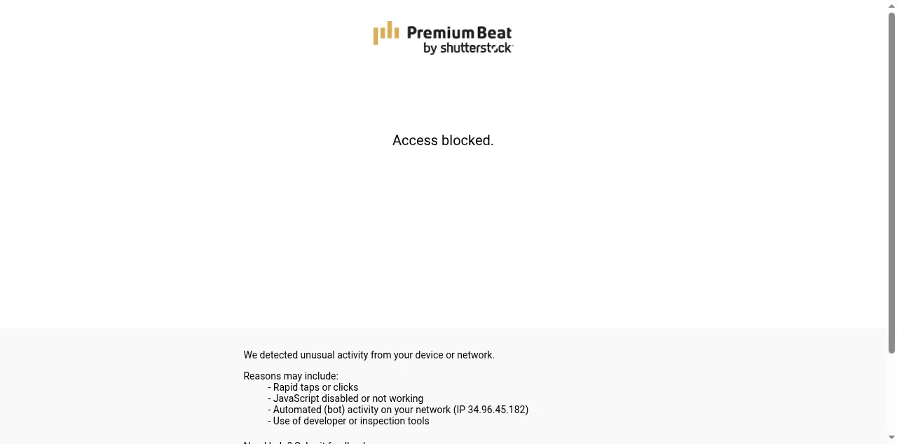 Preview of premiumbeat.com