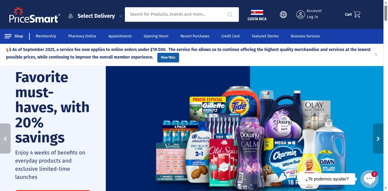 Preview of pricesmart.com