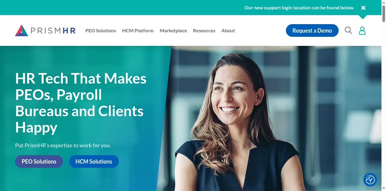 Preview of prismhr.com