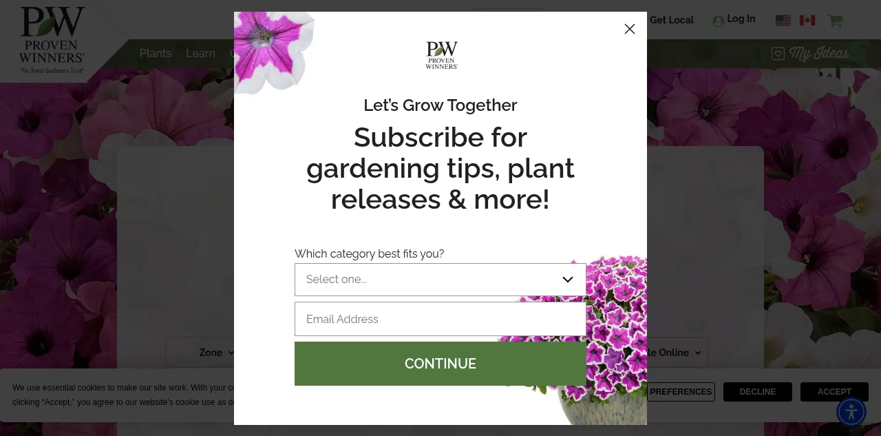 Preview of provenwinners.com