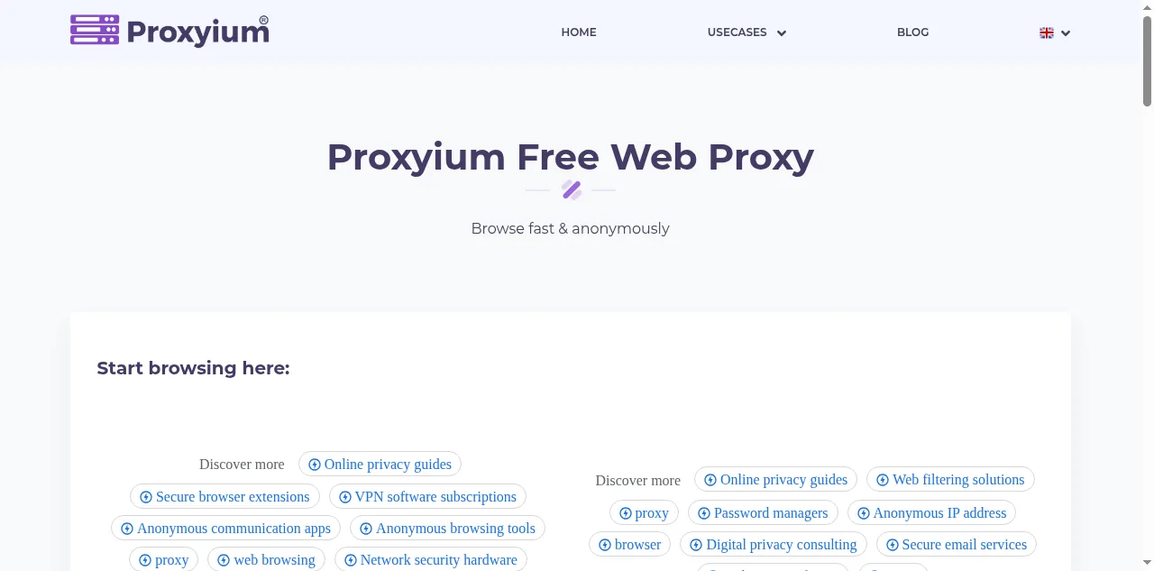 Preview of proxyium.com