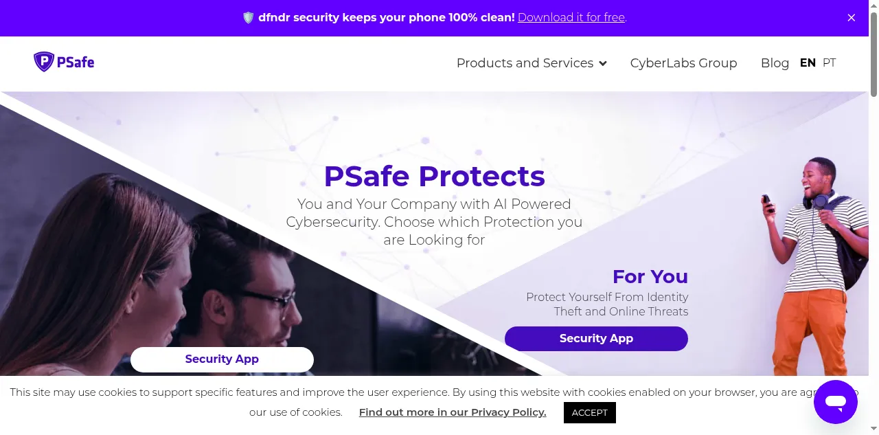 Preview of psafe.com