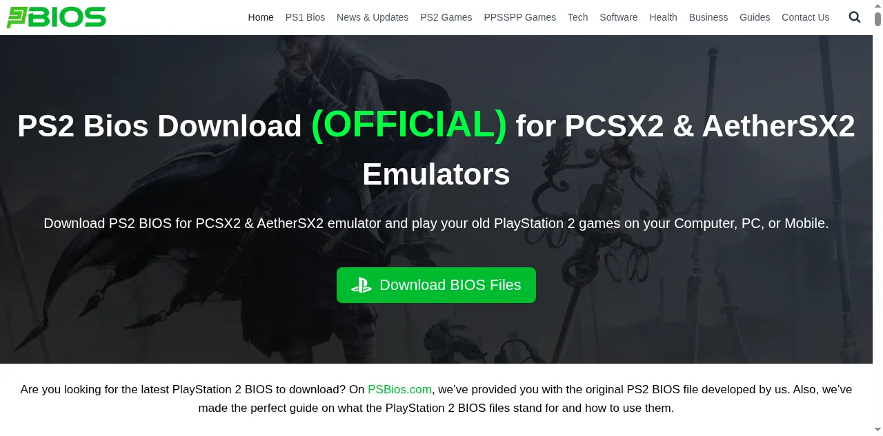 Preview of psbios.com