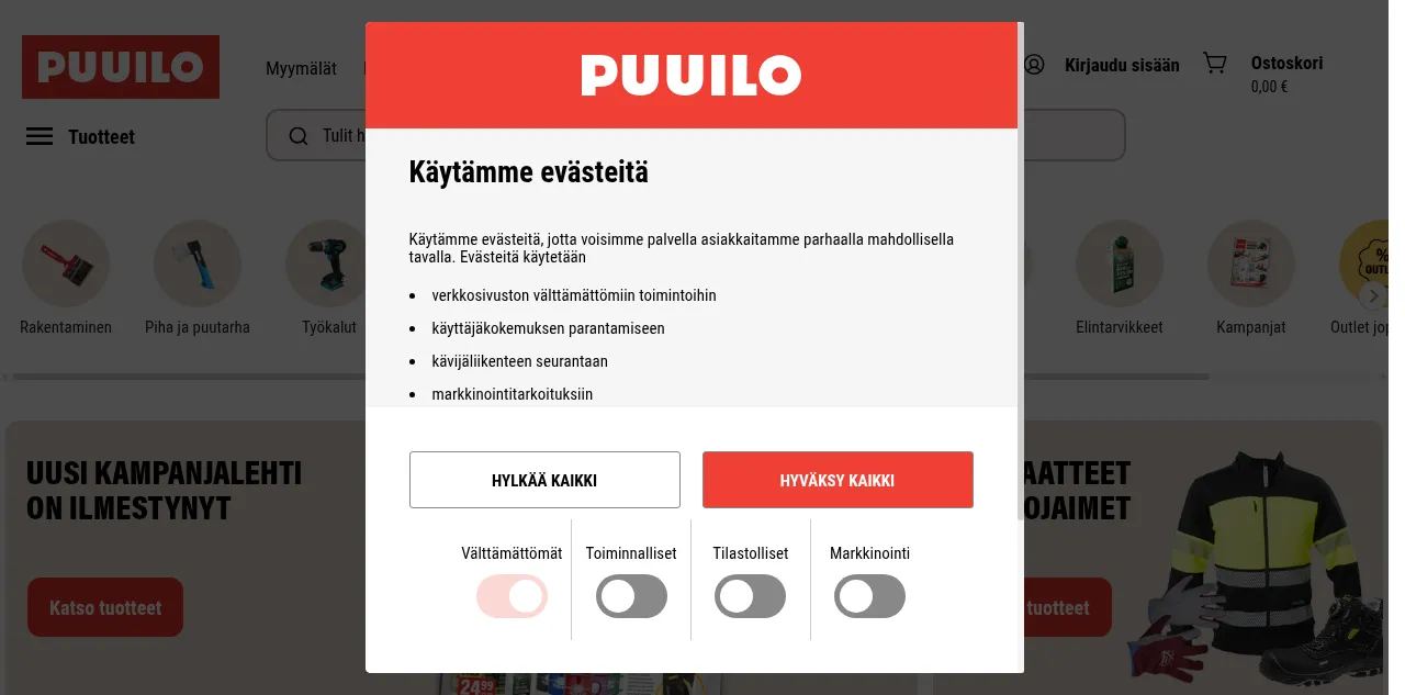 Preview of puuilo.fi