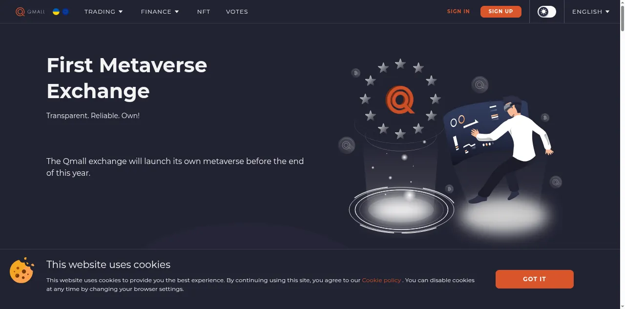Preview of qmall.io