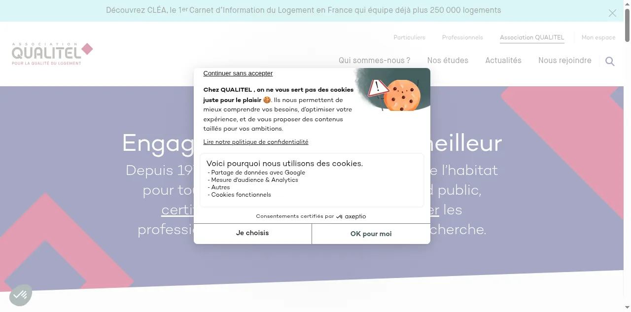 Preview of qualitel.org