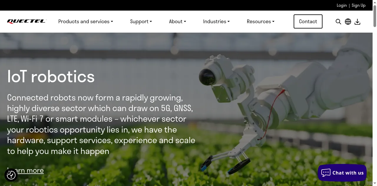Preview of quectel.com