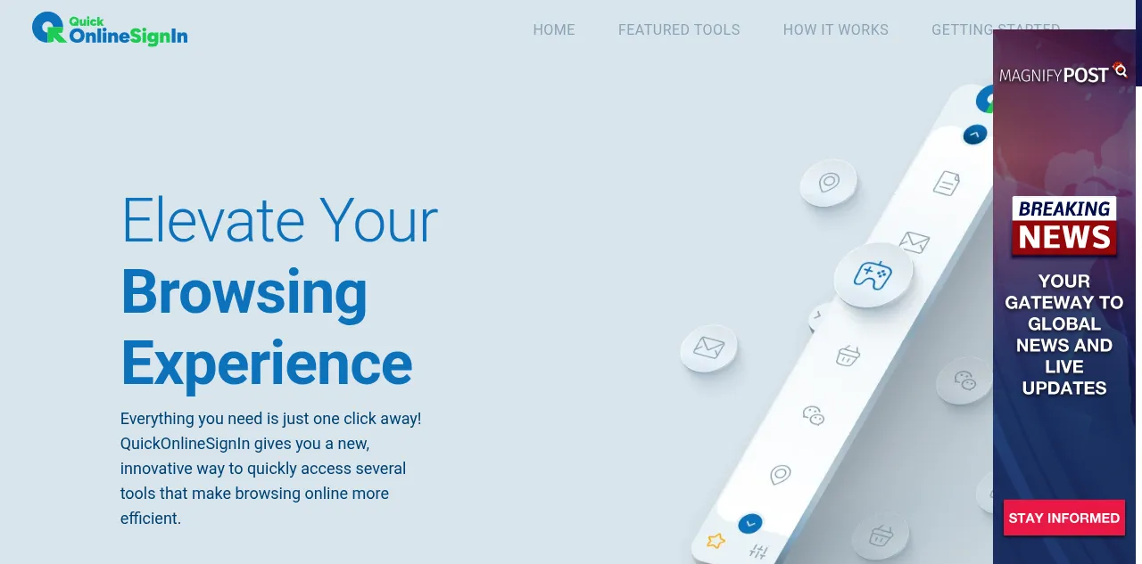 Preview of quickonlinesignin.co
