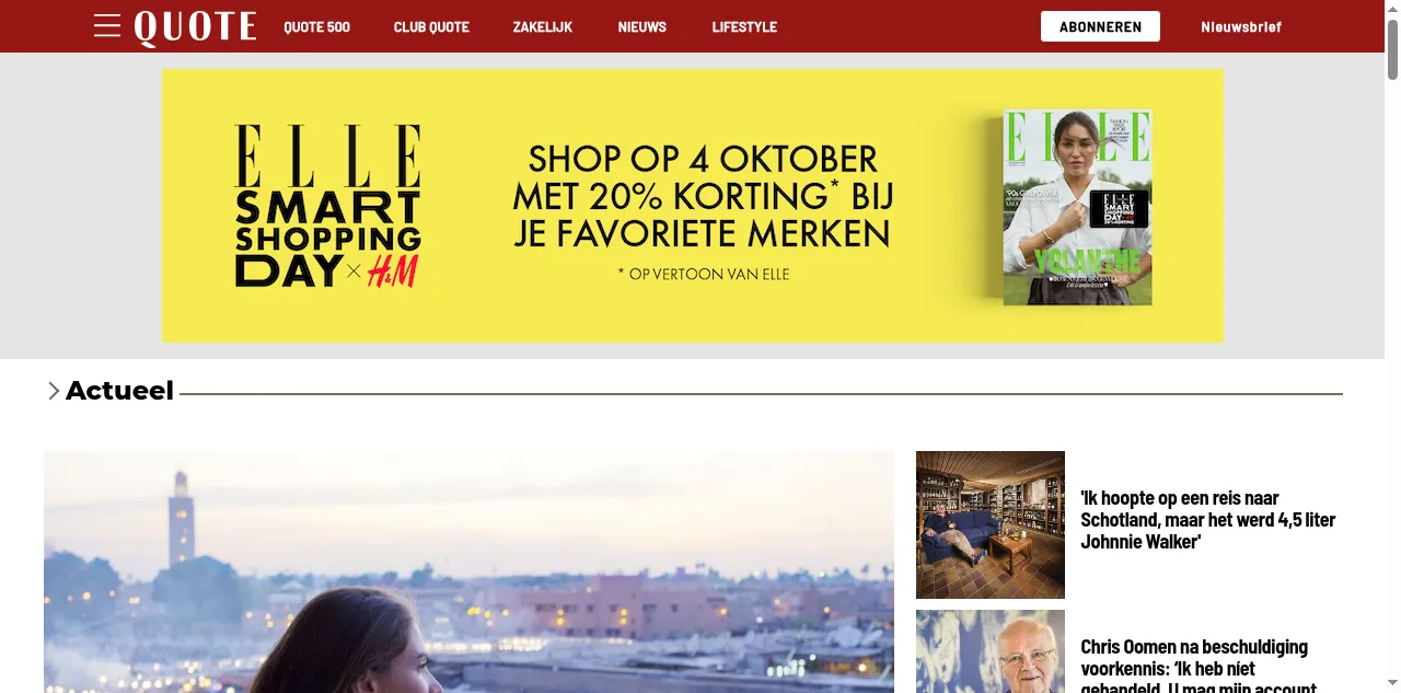 Preview of quotenet.nl